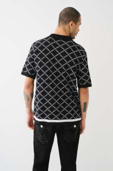 HS DIAMOND SWEATER KNIT SHIRT, image 5