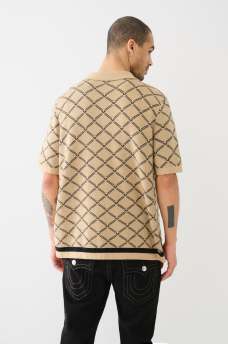 HS DIAMOND SWEATER KNIT SHIRT, image 5