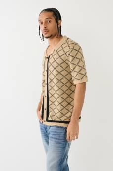 HS DIAMOND SWEATER KNIT SHIRT, image 6