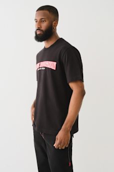 CROSS STITCH ARCHED LOGO TEE, image 4
