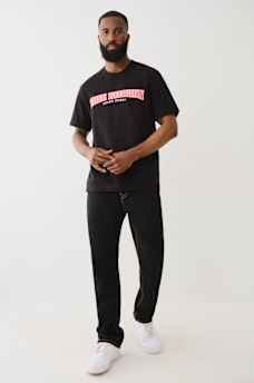 CROSS STITCH ARCHED LOGO TEE, image 5