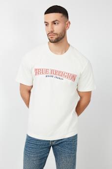 CROSS STITCH ARCHED LOGO TEE, image 2