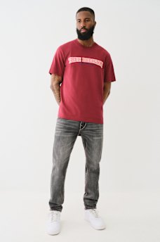 CROSS STITCH ARCHED LOGO TEE, image 5