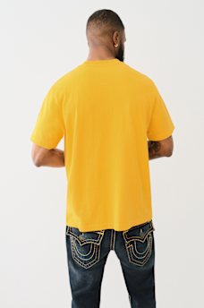 CROSS STITCH ARCHED LOGO TEE, image 3