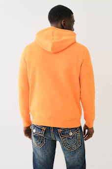 EMBROIDERED BUDDHA FACE HOODIE, image 3