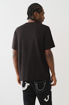 PUFF PRINT HORSESHOE TEE