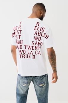 WESTERN FLOCKED TEE, image 1