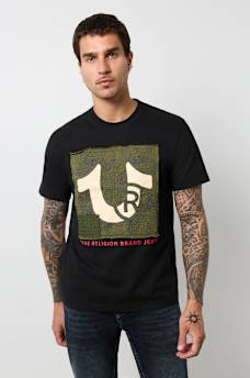 SASHIKO HORSESHOE TEE, image 2