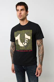 SASHIKO HORSESHOE TEE, image 4