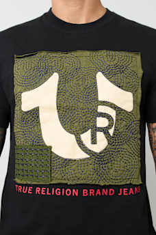 SASHIKO HORSESHOE TEE, image 1