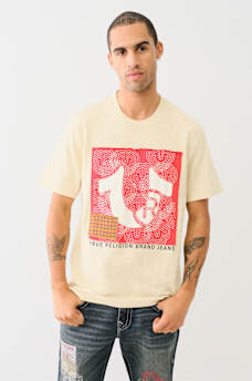 SASHIKO HORSESHOE TEE, image 2