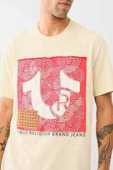 SASHIKO HORSESHOE TEE, image 1