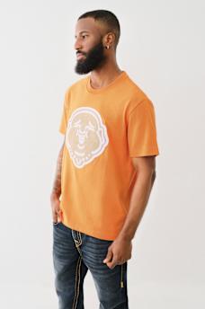 CHAIN STITCH EMBROIDERY BUDDHA FACE TEE, image 4