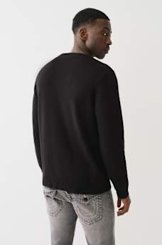 CHENILLE PATCH SWEATER, image 3