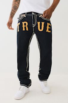 RICKY ROPE STITCH WESTERN STRAIGHT JEAN, image 1
