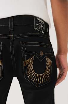 RICKY STUDDED FLAP STRAIGHT JEAN, image 1