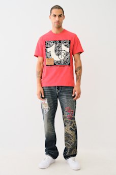 BILLY SASHIKO PAINTED STACKED BOOTCUT JEAN, image 7