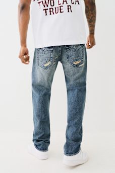 RICKY DISTRESSED STRAIGHT JEAN , image 4