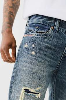 RICKY DISTRESSED STRAIGHT JEAN , image 5