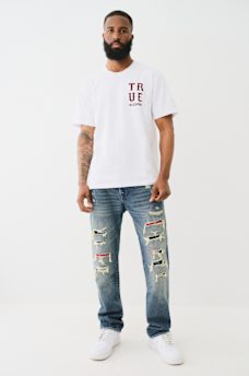 RICKY DISTRESSED STRAIGHT JEAN , image 6