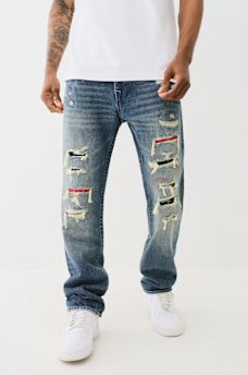RICKY DISTRESSED STRAIGHT JEAN , image 1