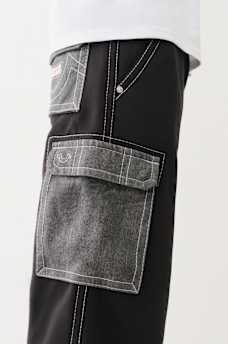HEAVY WEIGHT FLEECE BIG T BAGGY CARGO PANT, image 4