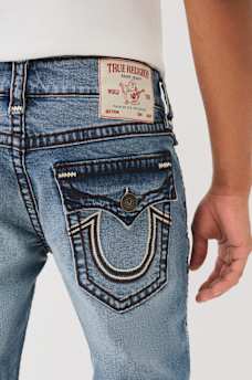 ROCCO SUPER T ZIG ZAG SKINNY JEAN 32", image 1