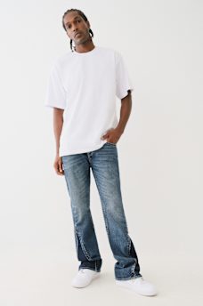 ROCCO ZIP CONVERTIBLE FLARE SKINNY JEAN, image 6