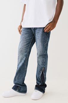 ROCCO ZIP CONVERTIBLE FLARE SKINNY JEAN, image 1