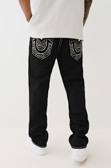 JEANS RECTOS&nbsp;RICKY CON COSTURA&nbsp;SASHIKO Y SOLAPA, image 2