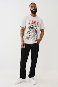 JEANS RECTOS&nbsp;RICKY CON COSTURA&nbsp;SASHIKO Y SOLAPA, image 4