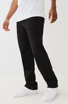 RICKY SUPER T ZIGZAG LOGO STRAIGHT JEAN, image 2