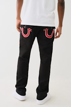 RICKY SUPER T ZIGZAG LOGO STRAIGHT JEAN, image 4