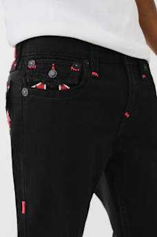 RICKY SUPER T ZIGZAG LOGO STRAIGHT JEAN, image 5