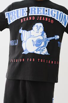 EXAGGERATED ICON CREW TEE, image 1