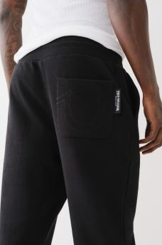 PUFF PRINT STACKED SWEAT PANT, image 2