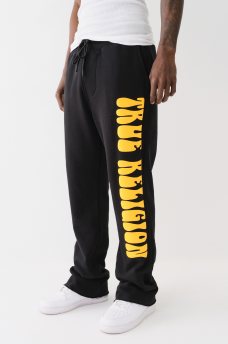 PUFF PRINT STACKED SWEAT PANT, image 5