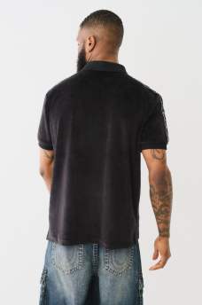 HORSESHOE VELOUR POLO SHIRT, image 4