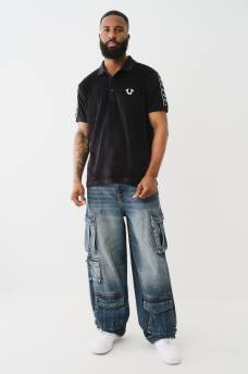 HORSESHOE VELOUR POLO SHIRT, image 5