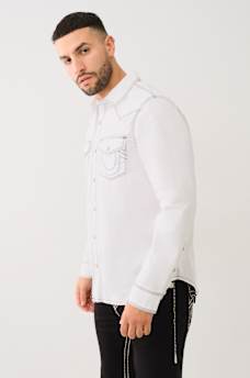 ROCKY TRIPLE NEEDLE WESTERN SHIRT, image 2