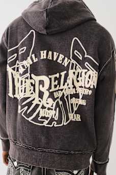 BW x TR BIG T FLAME ZIP HOODIE, image 3