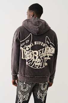 BW x TR BIG T FLAME ZIP HOODIE, image 6