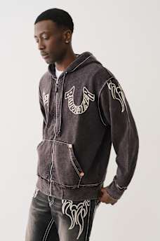 BW x TR BIG T FLAME ZIP HOODIE, image 7