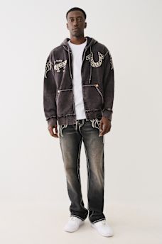 BW x TR BIG T FLAME ZIP HOODIE, image 8