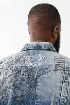 BW X TR DENIM STACKED POCKET VEST, image 6