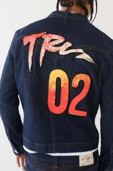 CHAD DENIM MOTO JACKET