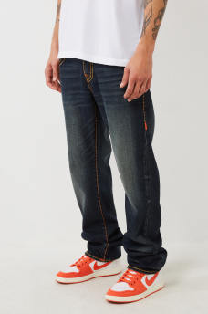  RICKY TRIPLE LOGO SUPER T STRAIGHT JEAN