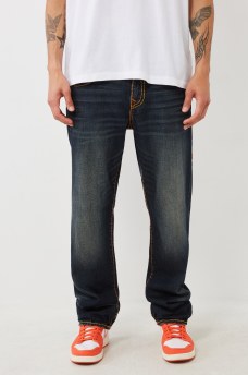  RICKY TRIPLE LOGO SUPER T STRAIGHT JEAN