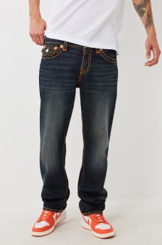  RICKY TRIPLE LOGO SUPER T STRAIGHT JEAN