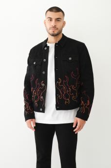 JIMMY FLAME DENIM JACKET, image 2